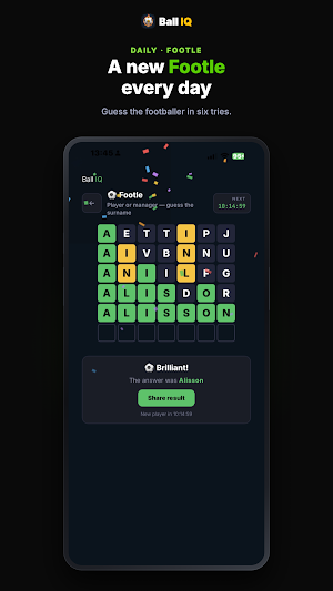 Ball IQ: Football Trivia Screenshot 1