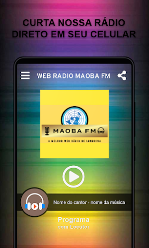 WEB RADIO MAOBA FM Screenshot 0