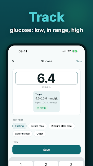 Glytrio: Wellness Diary Screenshot 1