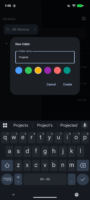 PlainMemos: Quick Notes Screenshot 1