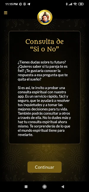 Consultas Espirituales Screenshot 0