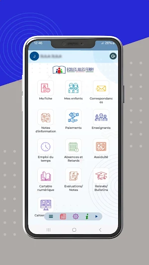 GS Jules Ferry Bouznika mobile Screenshot 2