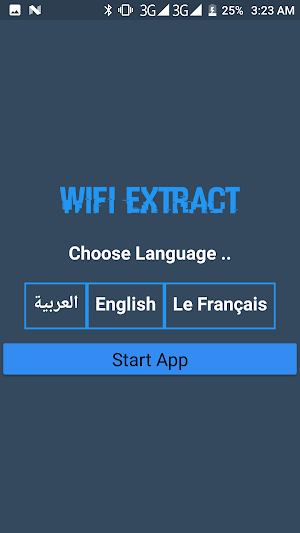 WiFi Extract كشف الواى فاى Screenshot 1