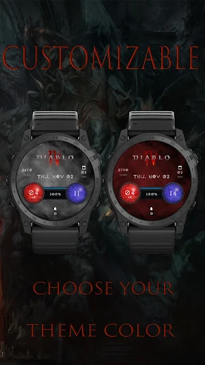 Diablo Watch Face Screenshot 2