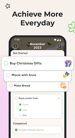 To-do list, Schedule Task Plan Screenshot 1