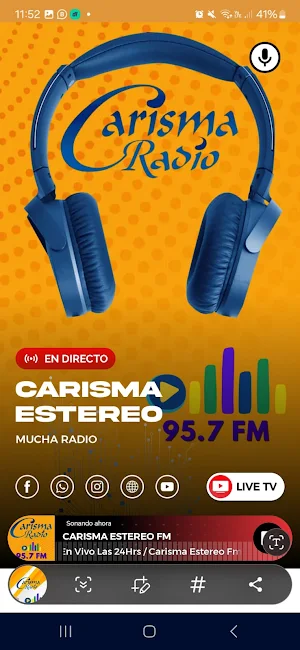 RADIO CARISMA ESTEREO 95 Screenshot 1