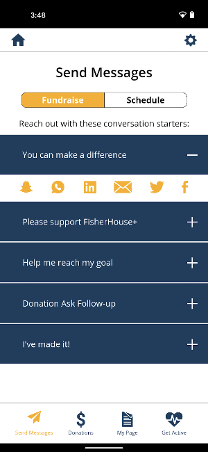 FisherHouse+ Screenshot 2