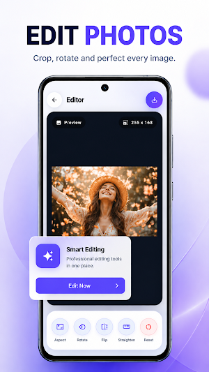 CropFlow: Photo Crop & Resize Screenshot 2