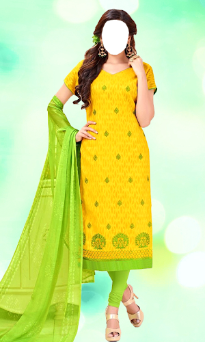 Churidar Dress Photo Editor Screenshot 0
