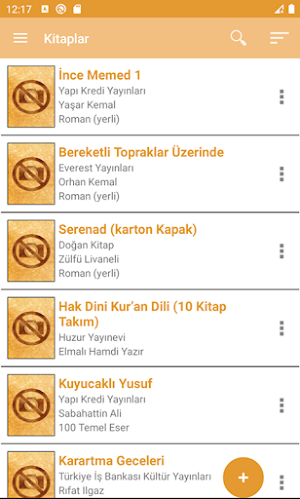 Mobil Kütüphane Screenshot 1