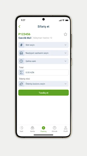 AzParking.az Screenshot 2