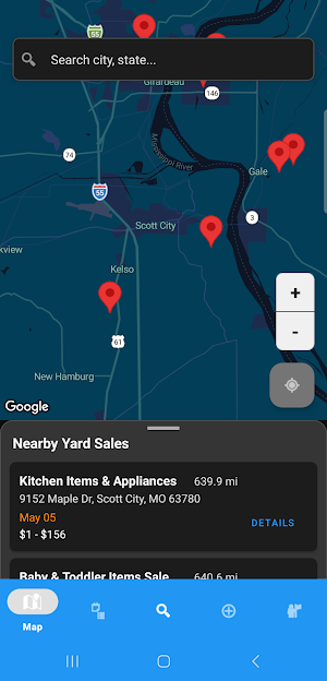 Yard Sales Screenshot 1