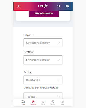 Transportes Región Murcia Screenshot 2