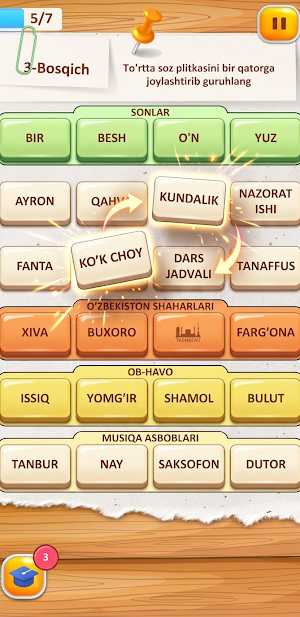So‘z Zanjiri: So‘z O‘yini Screenshot 2