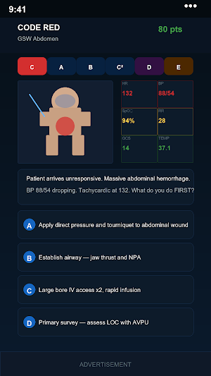 TNCC Trauma Sim Screenshot 2