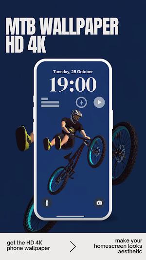 Mountain Bike Wallpaper HD 4K Screenshot 0
