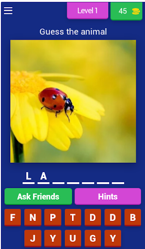 Guess the animal- Quiz Game Screenshot 2