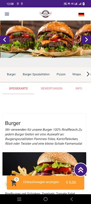 Wall Street Burger Screenshot 2