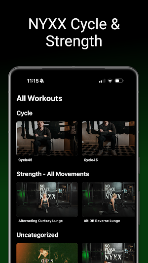 NYXX Cycle & Strength Screenshot 2