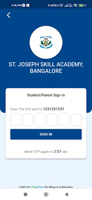 ST. JOSEPH SKILL ACADEMY Screenshot 1