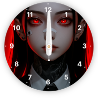 Anime Girl Red Eyes – Wear OS
