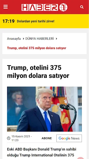 Haber1.com Screenshot 2