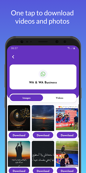Saver Status : Image & Video Screenshot 1