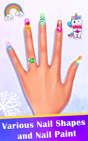Nails Salon Games - Nail Art Screenshot 1