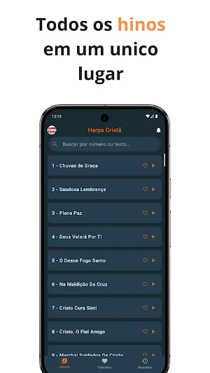 Harpa Cristã: letra e áudio Screenshot 1