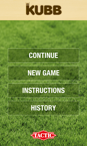 Kubb Game Tracker Screenshot 1