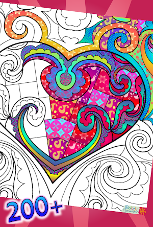 Colorju Symmetric Mandala Coloring Book Screenshot 0