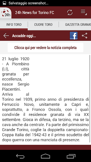Toro Granata 24h Screenshot 2