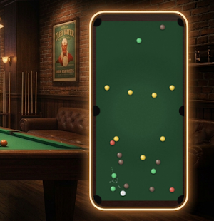 Sinuca Lab: Pool Challenges Screenshot 2