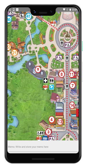FLORIDA AMUSEMENT PARK MAP OFFLINE Screenshot 2