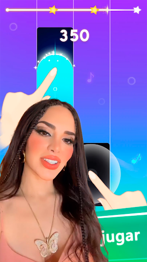Kimberly Loaiza Piano Tiles Screenshot 3