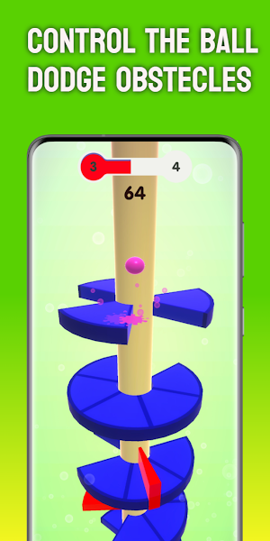 Helix Jump - Color ball Screenshot 3