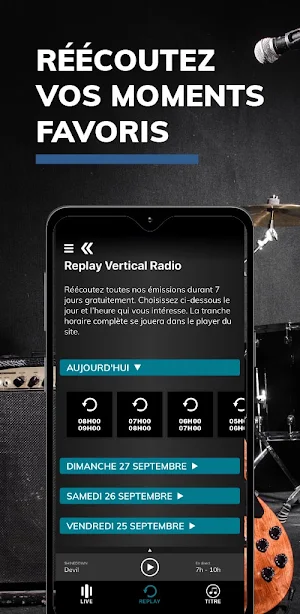 Vertical Radio Screenshot 3
