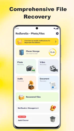 RestoreGo - Photo, Files Screenshot 0