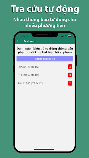 Thông báo phạt nguội Screenshot 3