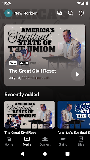 New Horizon Calvary Chapel Screenshot 1