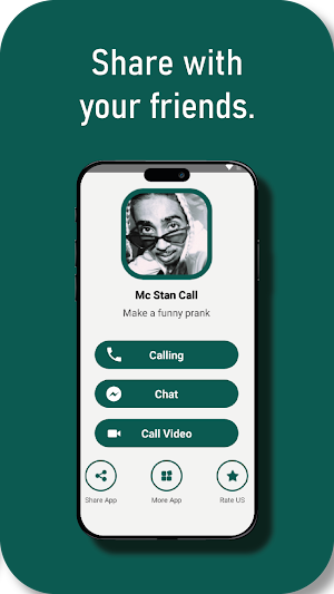 Mc Stan Fake Video Call Chat Screenshot 3