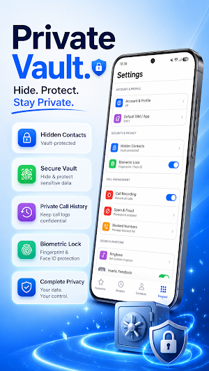 Easy Phone Dialer & Contacts Screenshot 3