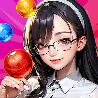 Sexy bubble girls: puzzle shot