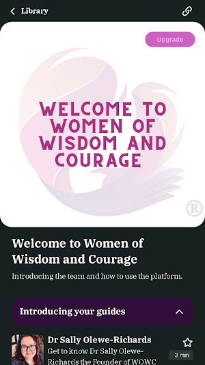 Women of Wisdom and Courage Screenshot 1