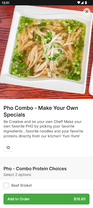 Saigon Cafe Millburn To Go Screenshot 1
