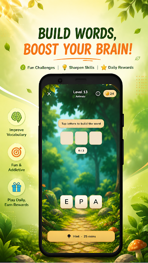 Word Scramble - Puzzles Screenshot 1