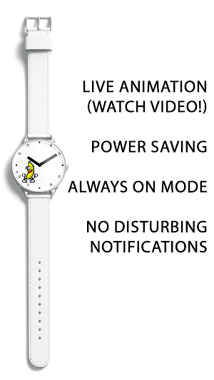 Dancing Banana Watch Face Screenshot 2