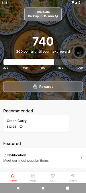 Thai Cafe Screenshot 0