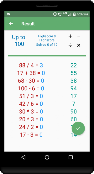 Simple maths skill Screenshot 3