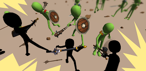 Stickman Orcs Battle Simulator Screenshot 2